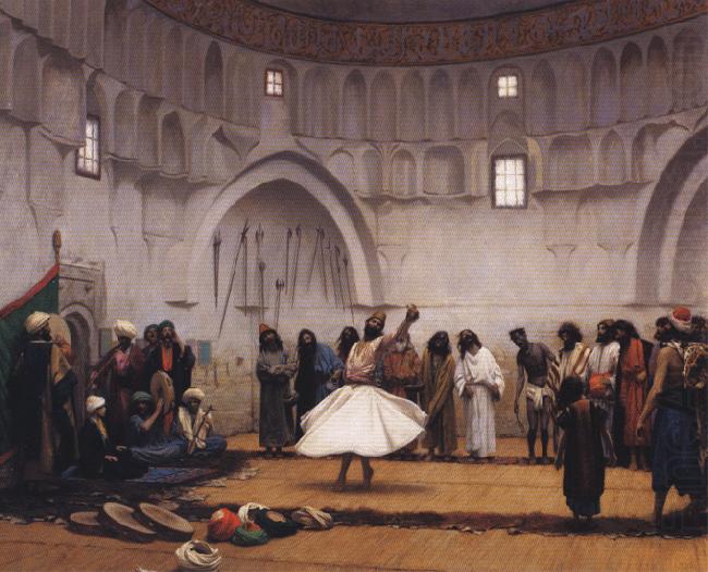 Jean - Leon Gerome The Whirling Dervishes china oil painting image